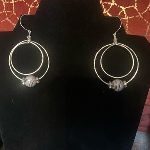 Hoop earrings
